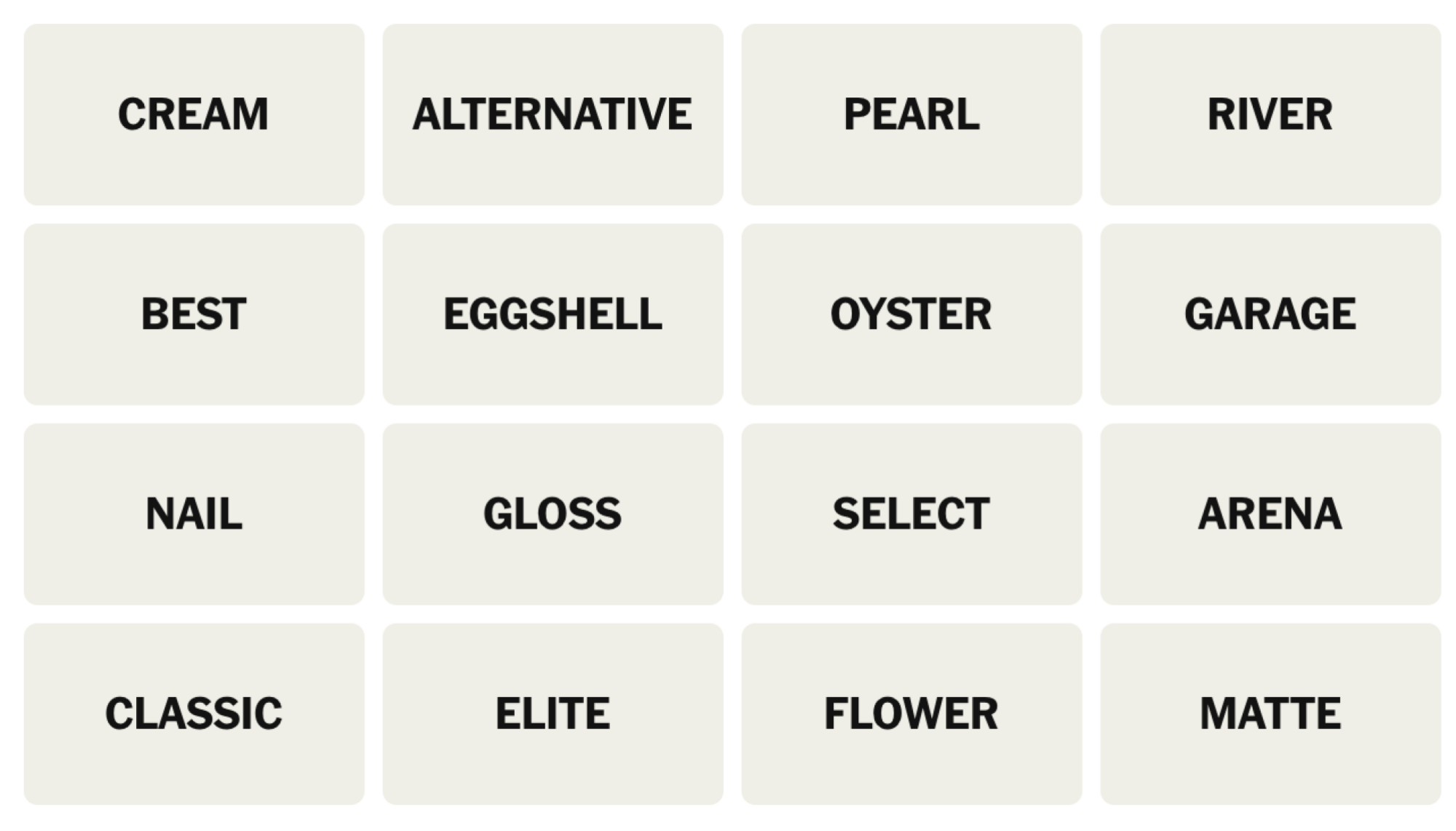 cream alternative crossword