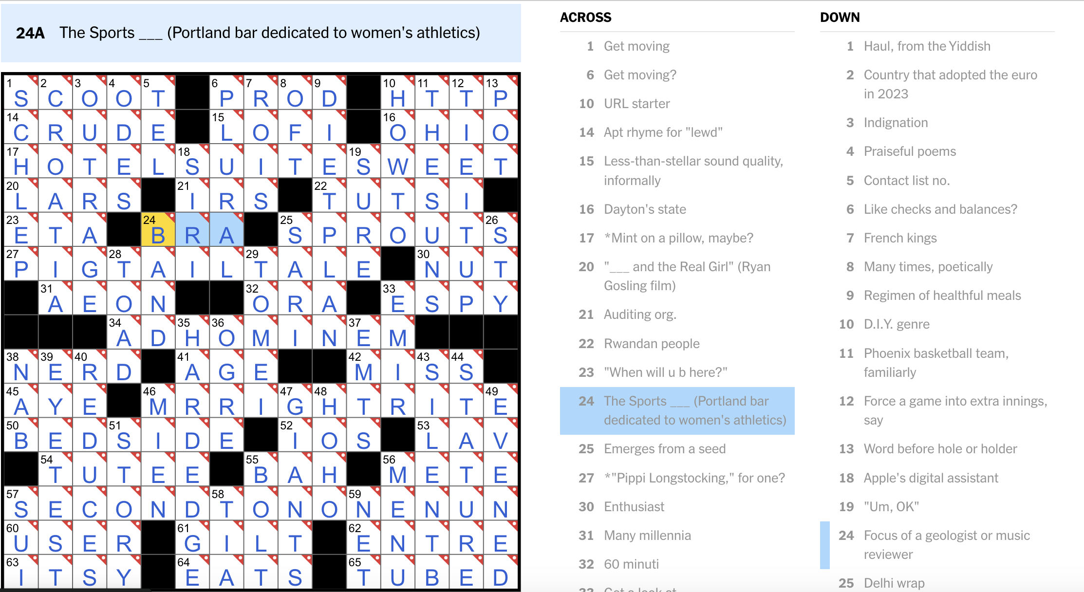 NYT Crossword Answers 03 26 24 NYT Crossword Answers