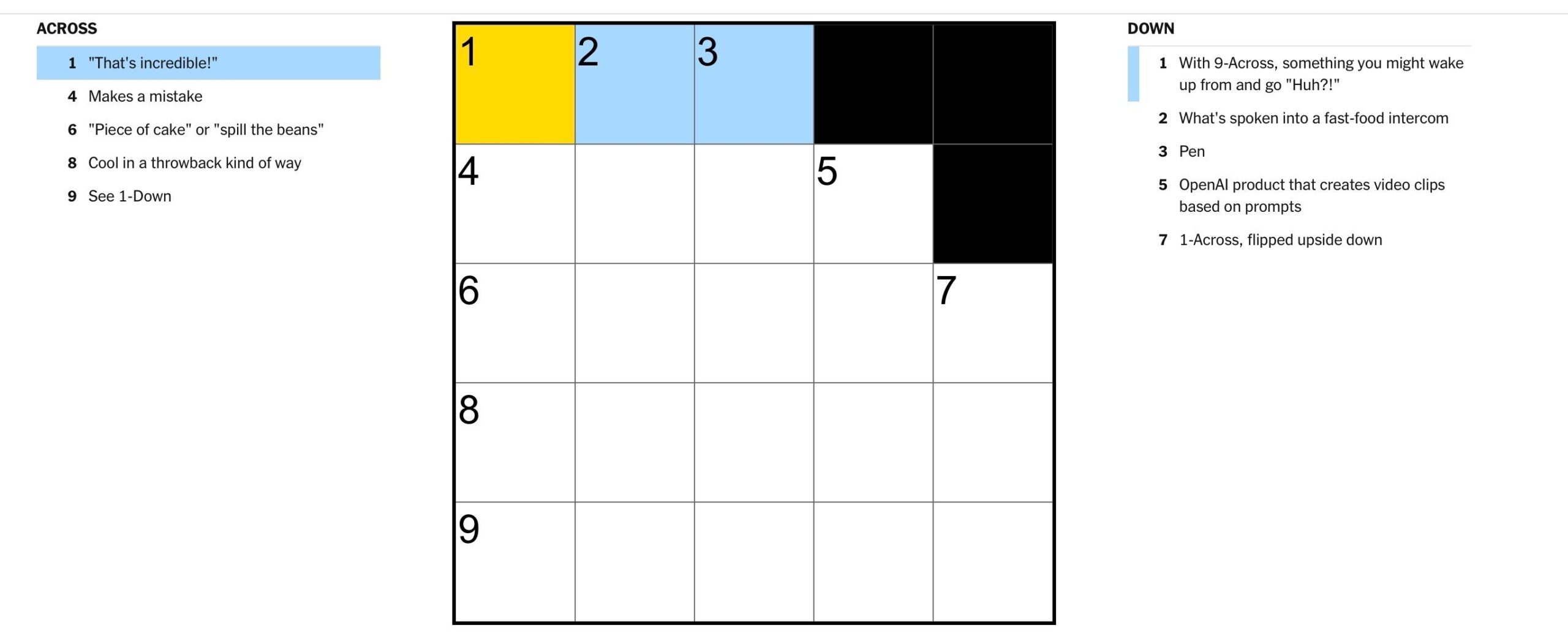 crossword clue spill the beans