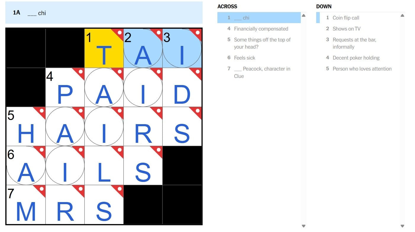 kind of tv nyt crossword