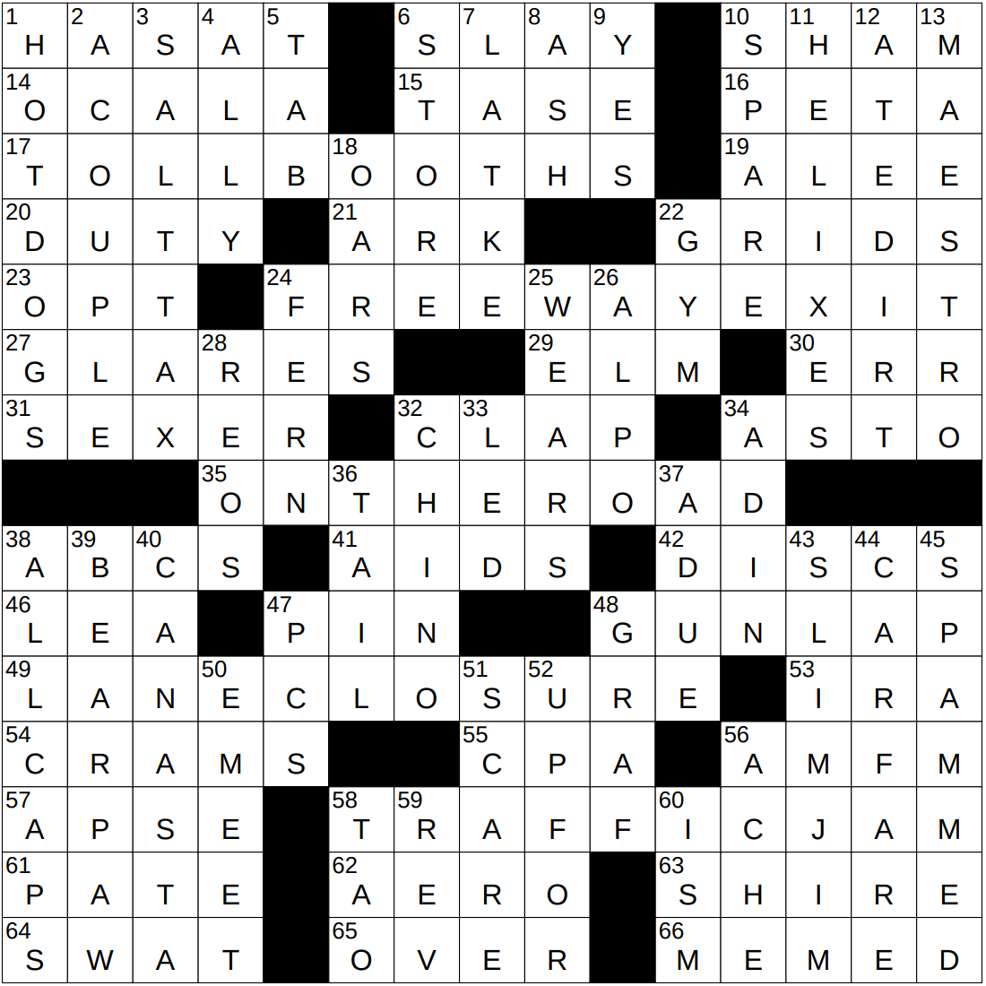 NYXCrossword Answers To The New York Times Crossword