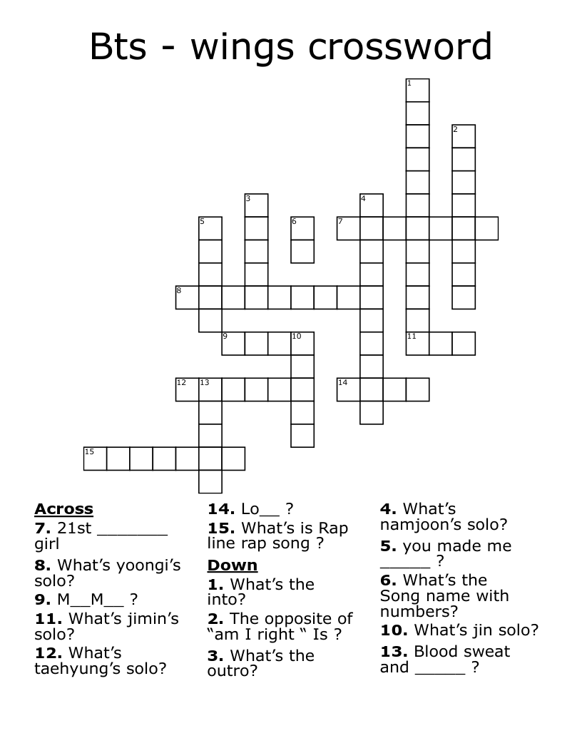 Of Wings Crossword Clue 4 Letters Letters Of Wings Crossword Clue 4 Letters Letters