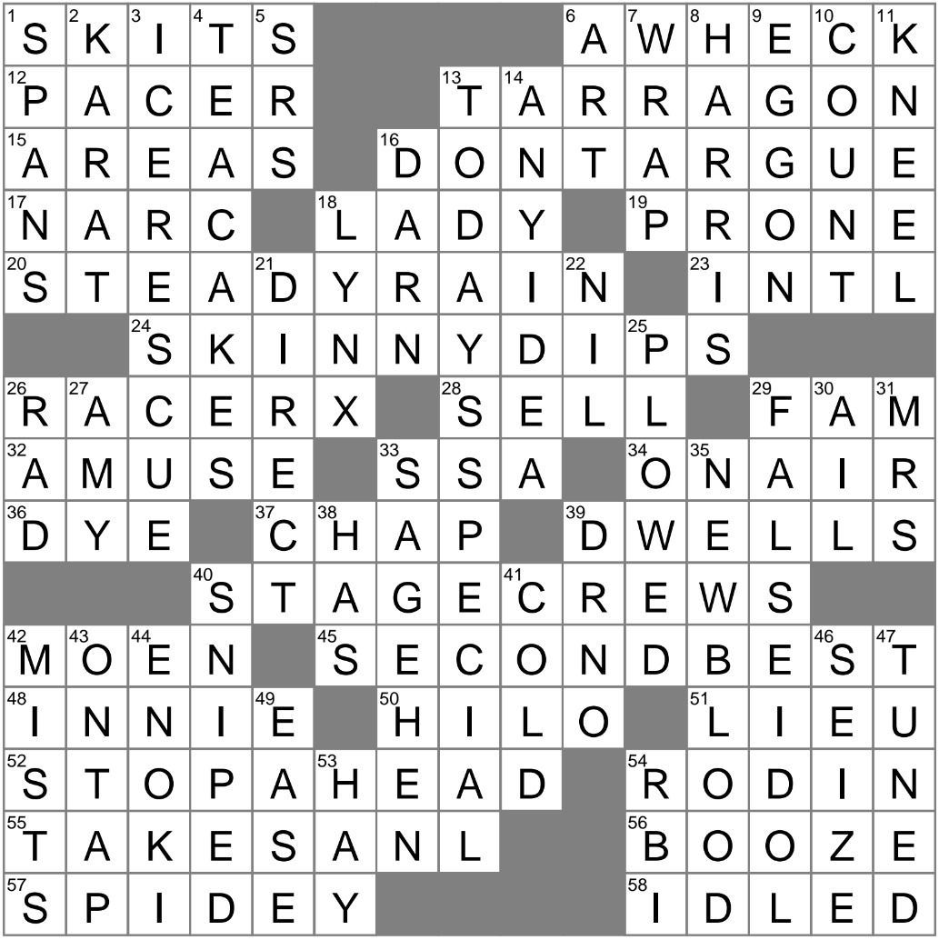 One Looking For A Deal Crossword Clue Archives LAXCrossword