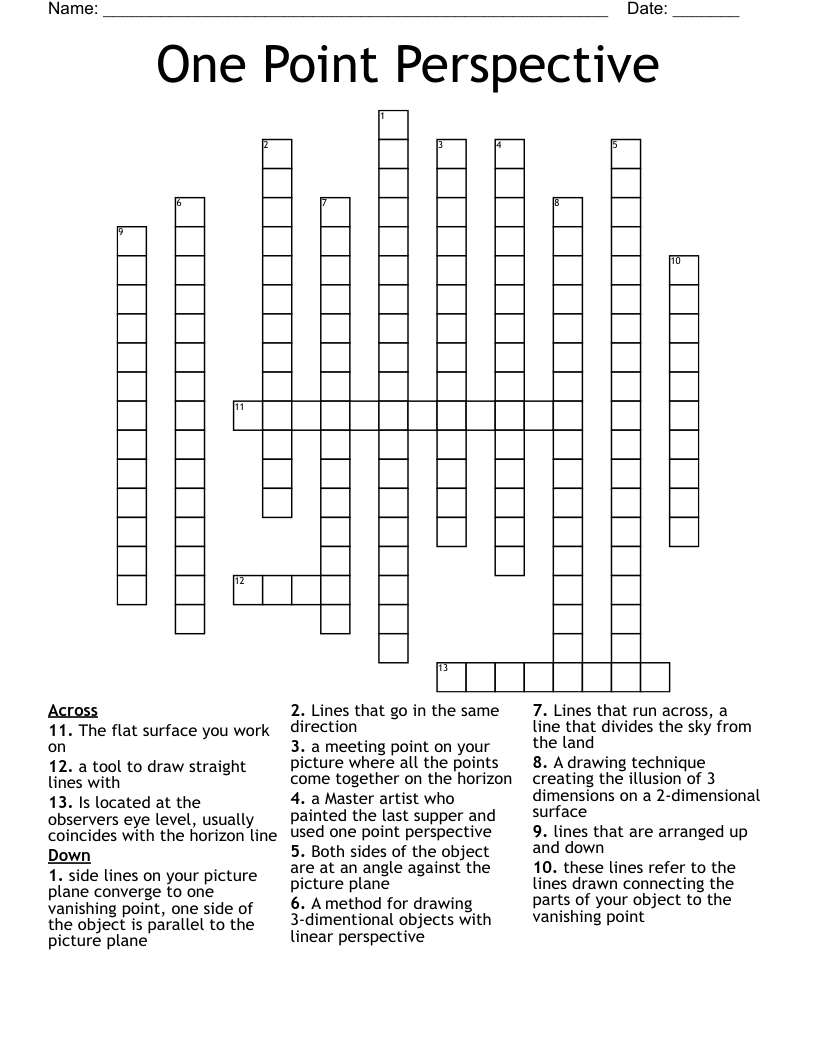 to the point crossword clue