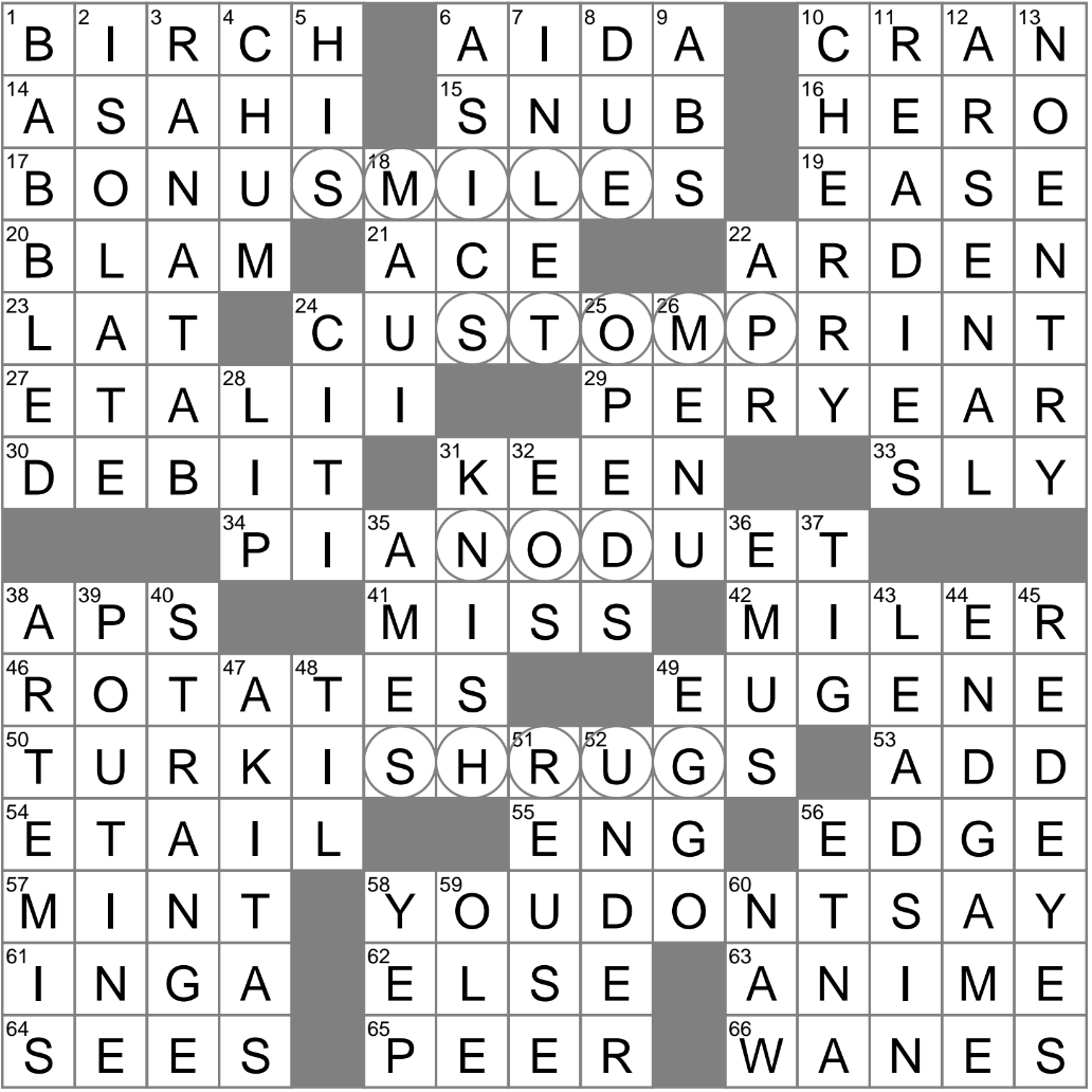 crossword clue verdi opera