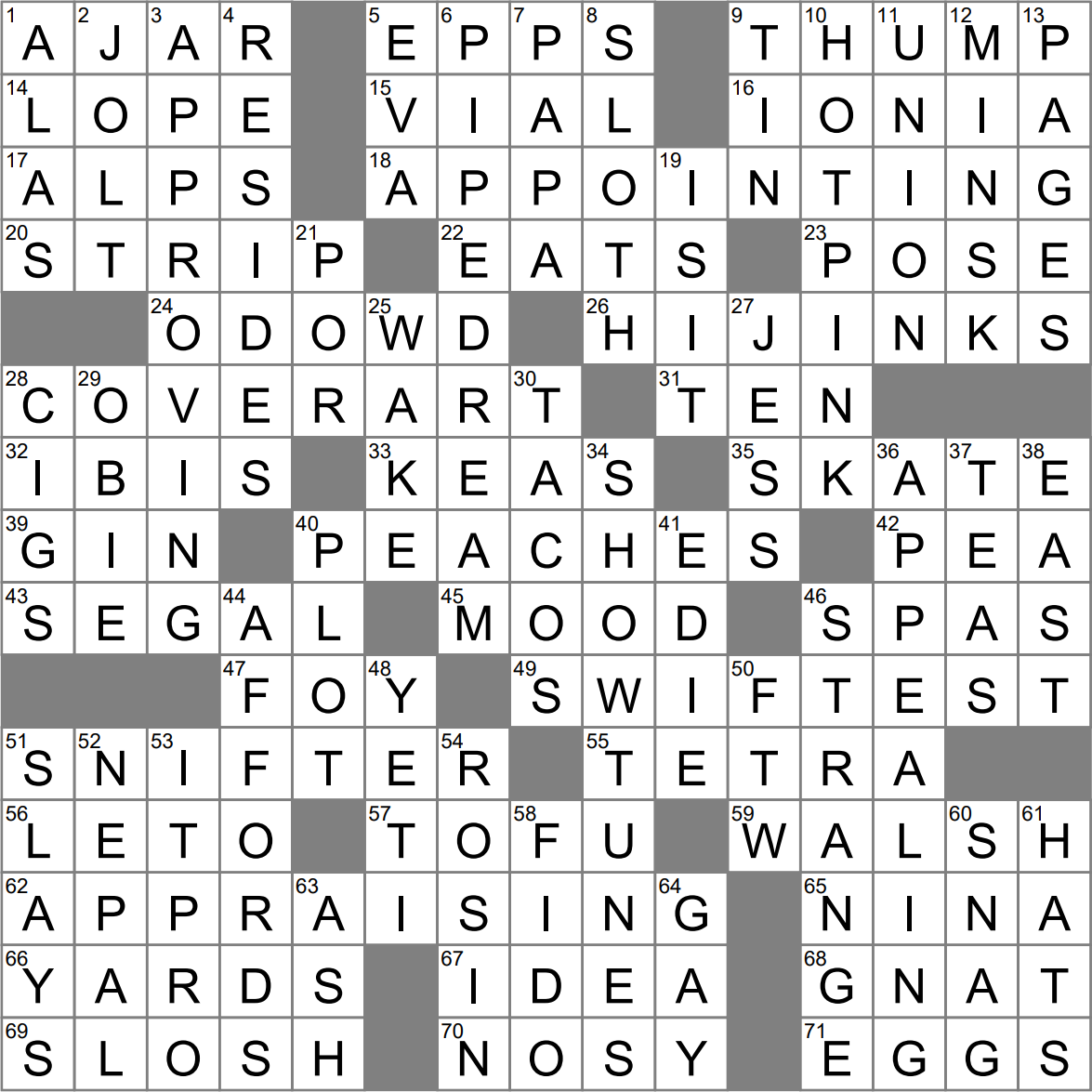 goal crossword clue