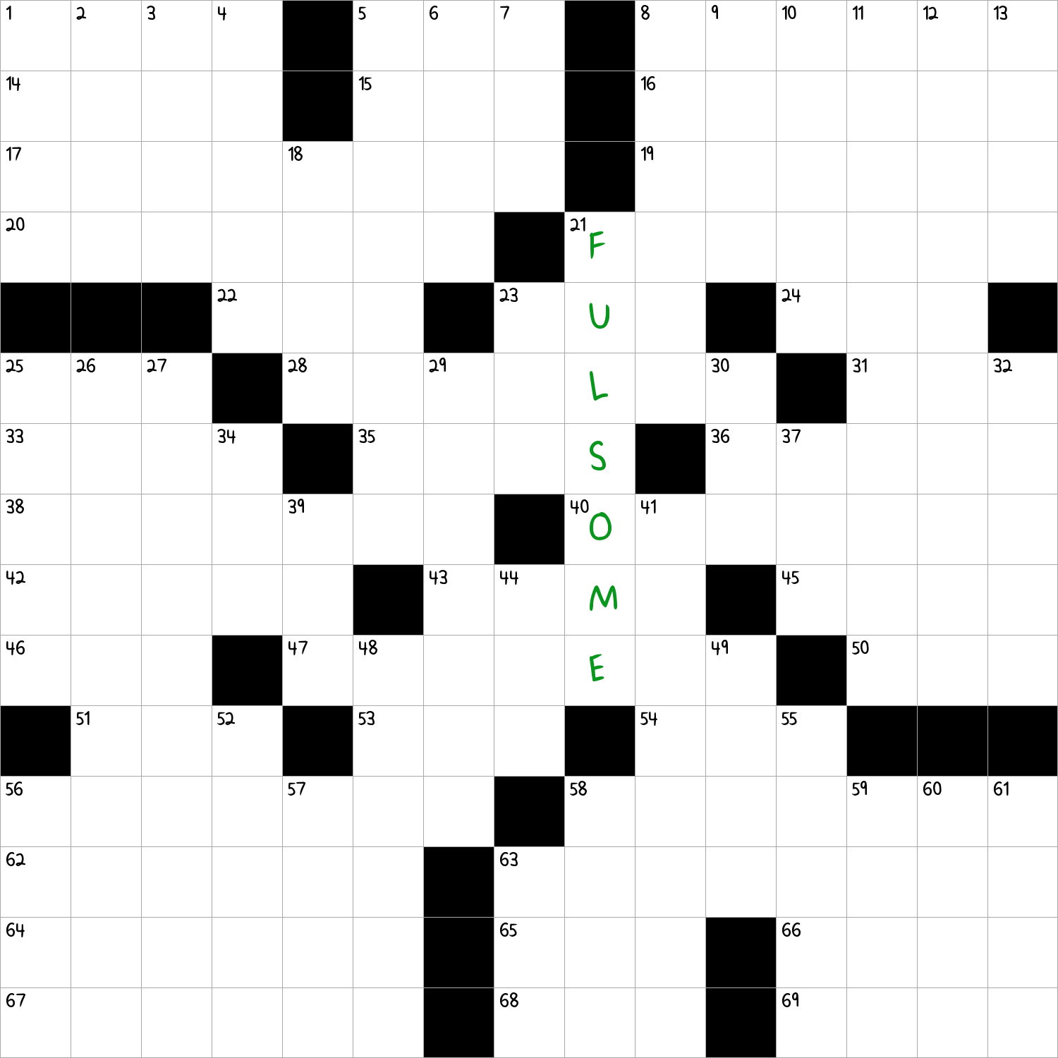 Overly Abundant NYT Crossword Clue January 15 2025