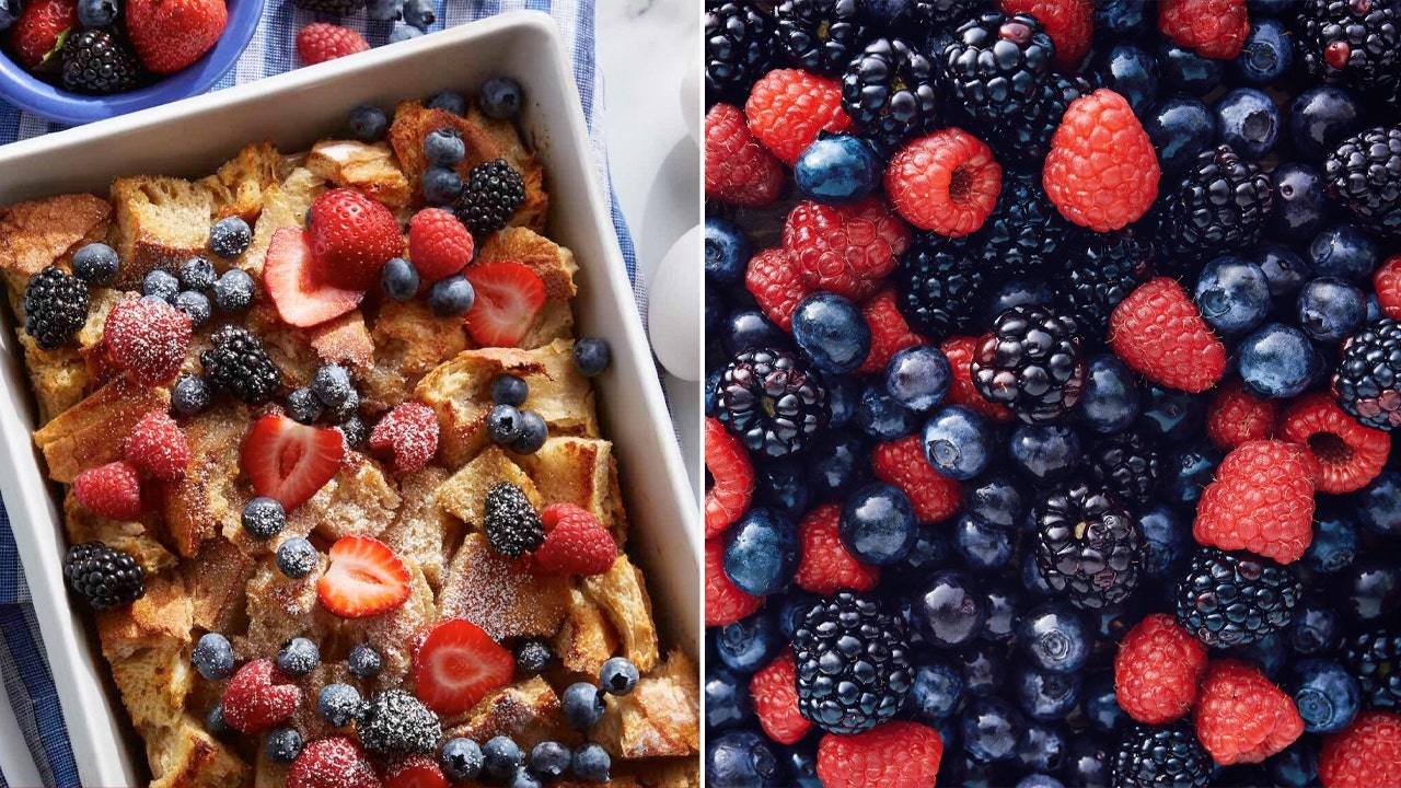 Overnight French Toast Complete With Layer Of Berries Offers An elevated Breakfast Dish Fox News