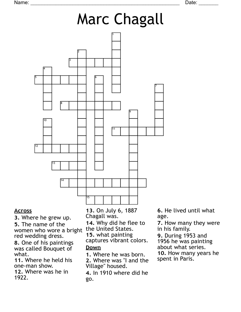 Painting Crosswords Word Searches Bingo Cards WordMint Painting Crosswords Word Searches Bingo Cards WordMint