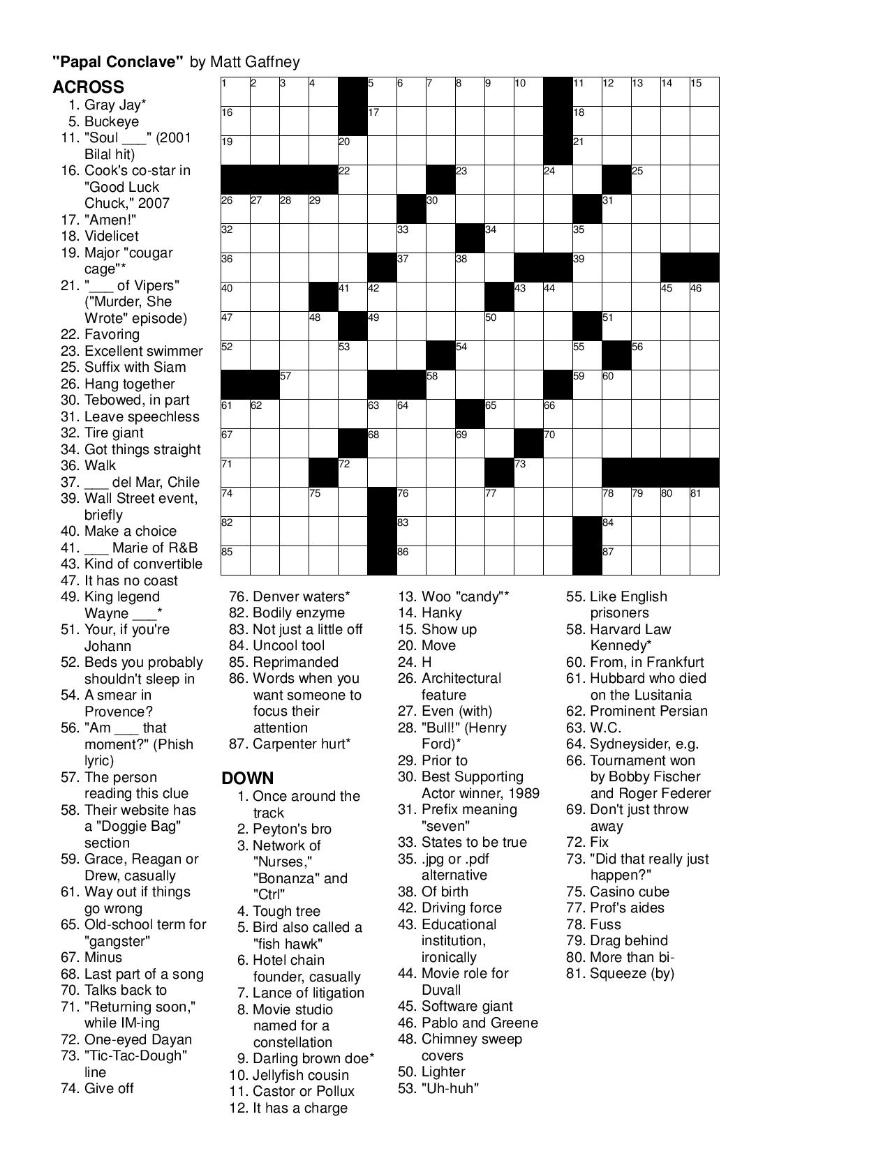 Papal Representative Crossword Clue 6 Letters