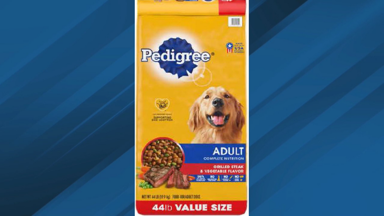 Pedigree Recalls Hundreds Of Bags Of Dog Food May Be Contaminated With Metal