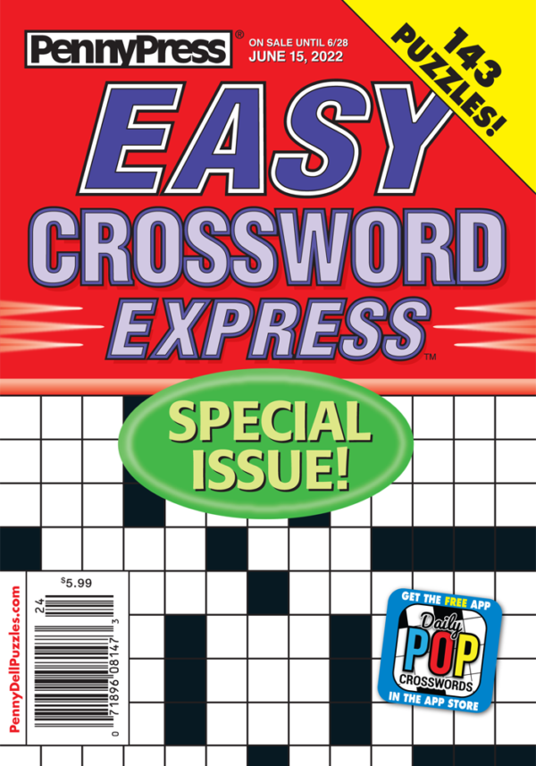 Penny Press All Crossword Value Pack 16 Penny Dell Puzzles