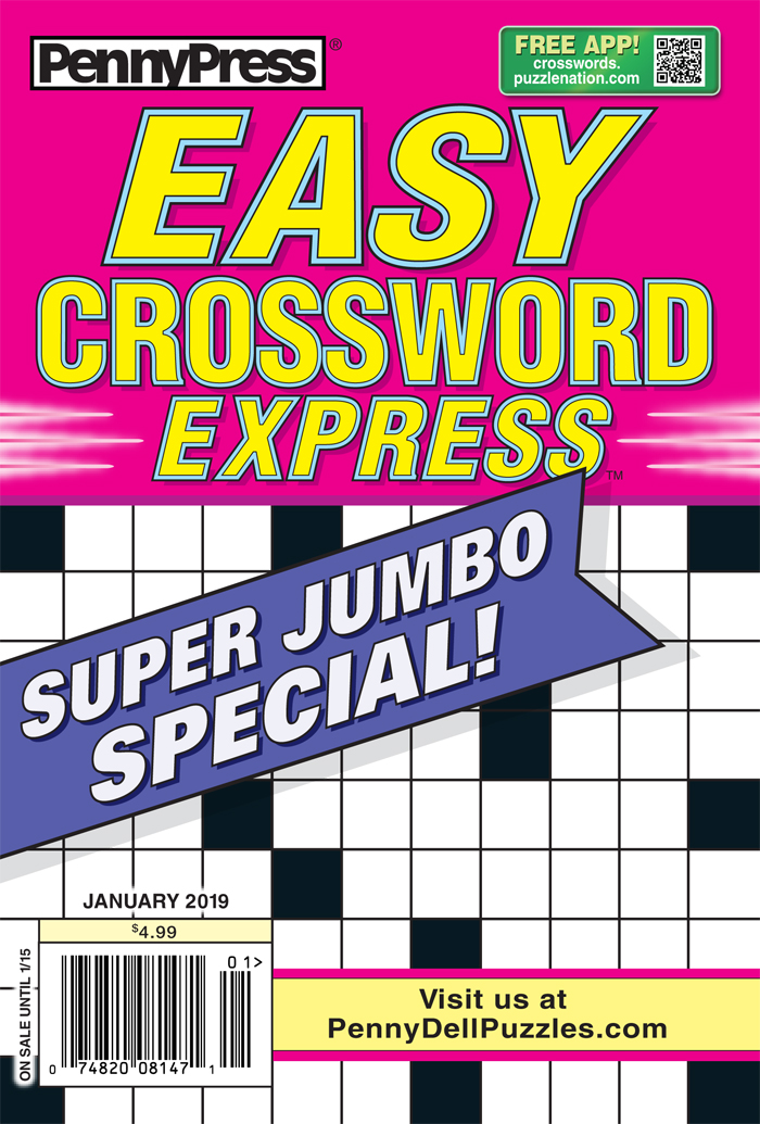 Penny Press All Crossword Value Pack 16 Penny Dell Puzzles