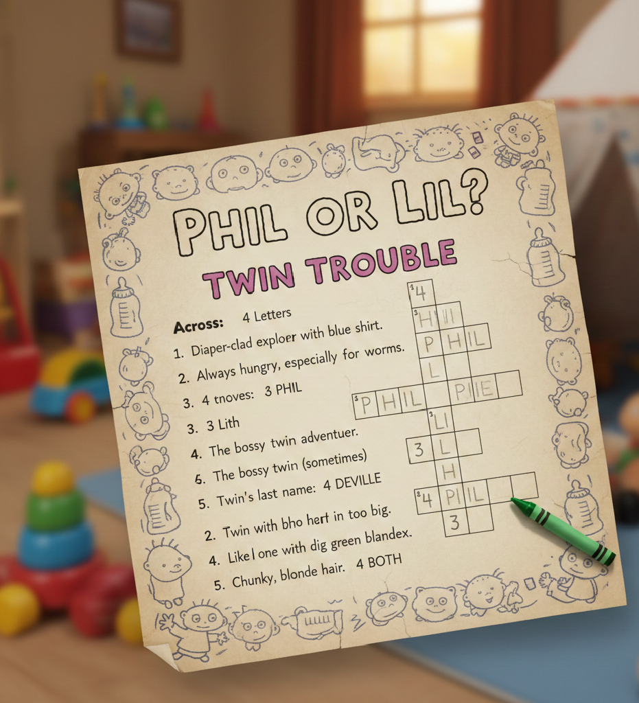 phil or lil of rugrats crossword phil or lil of rugrats crossword