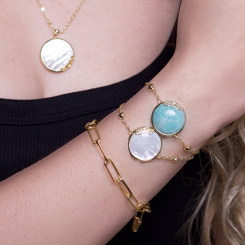 Photo Upload Mommy Me Mother Of Pearl Set Baby Blue Names For Good Mother of pearl Crossword Clue