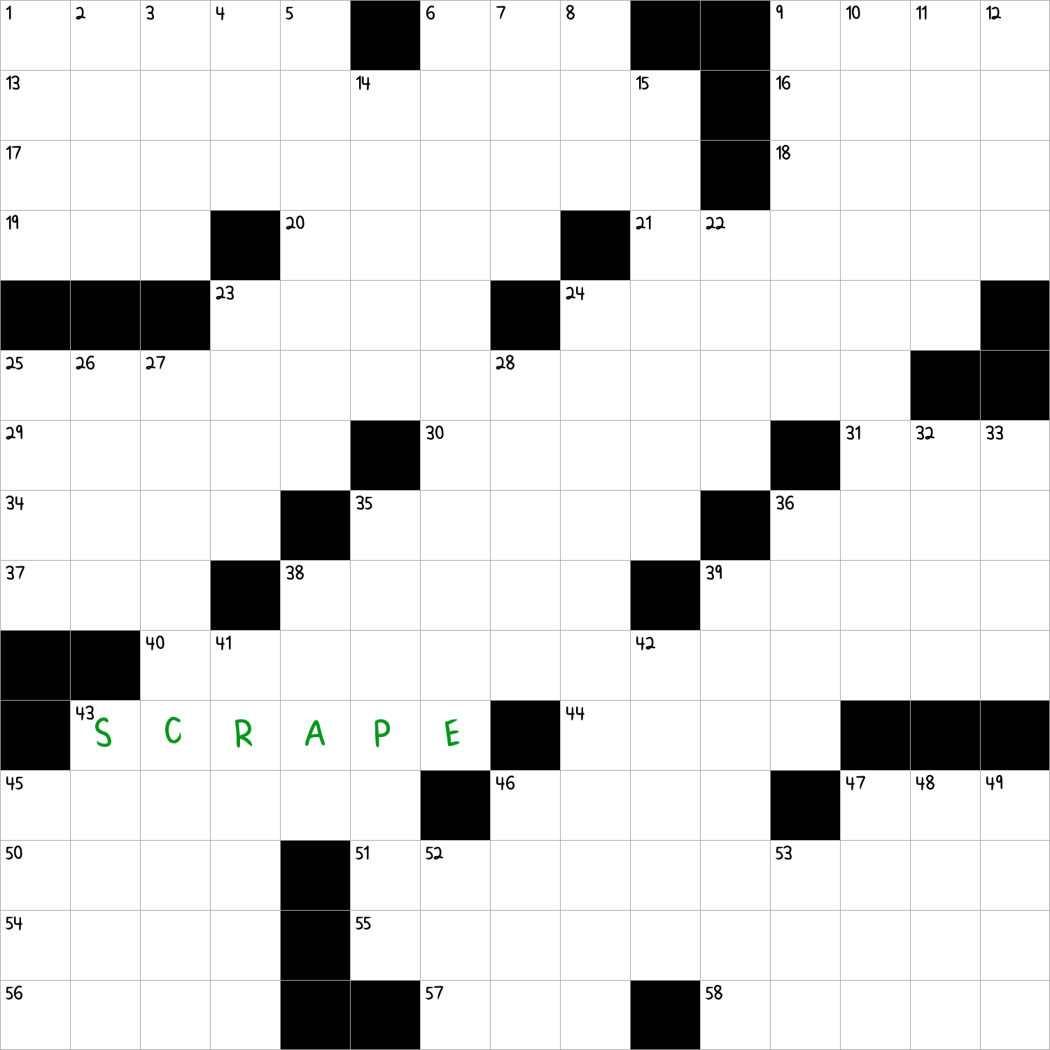 pickle crossword clue