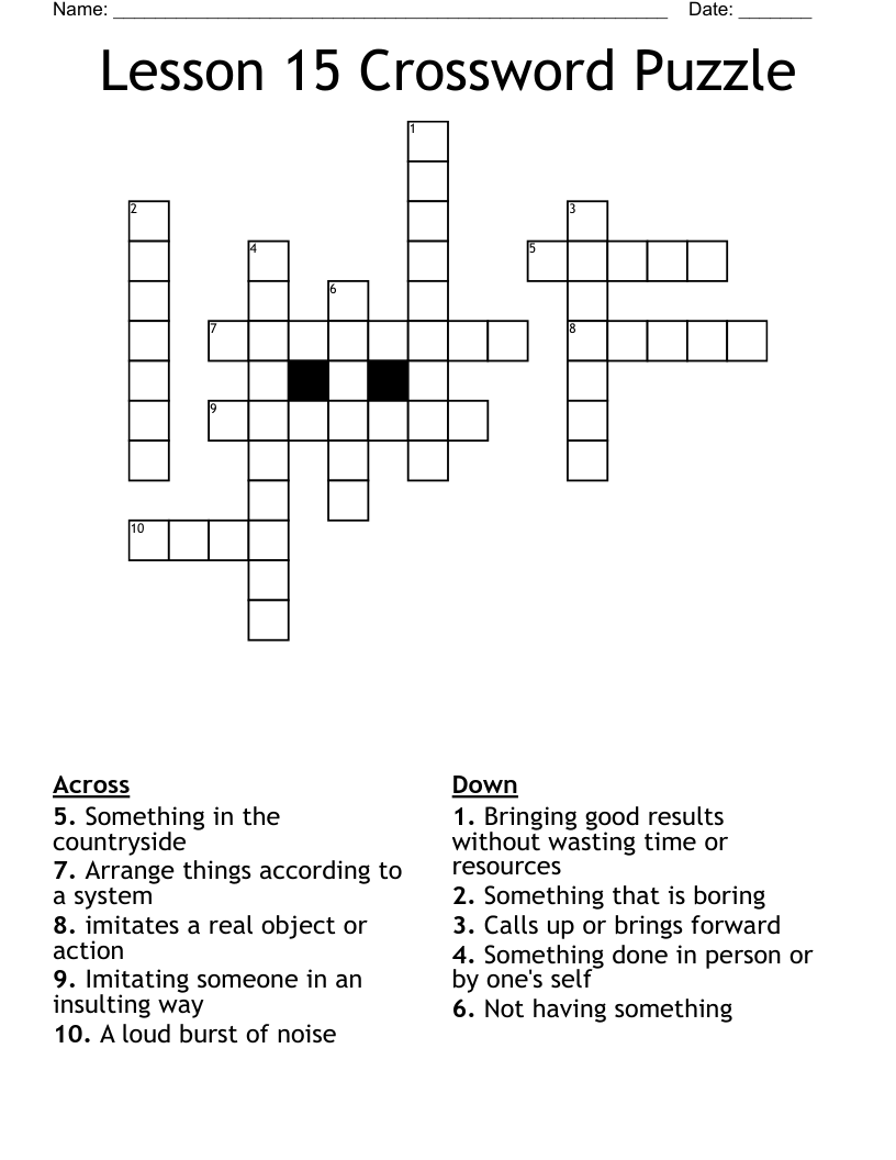 Picture Puzzle Crossword Puzzle Clue