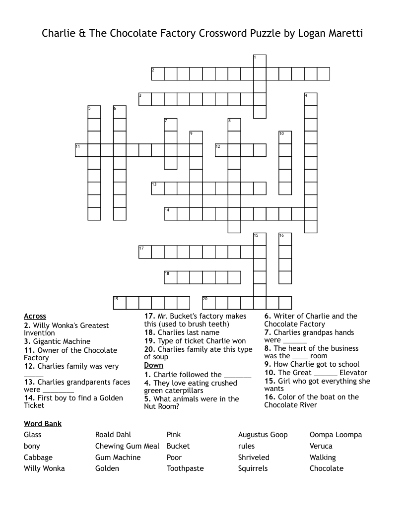 Picture Puzzle Crossword Puzzle Clue