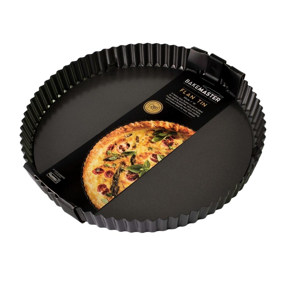 Pie Tins For Baking Nonstick Tart Tin With Removable Bottom 30x3 Inch Quiche Pie Pan Heavy Duty Carbon Steel Pie Dish