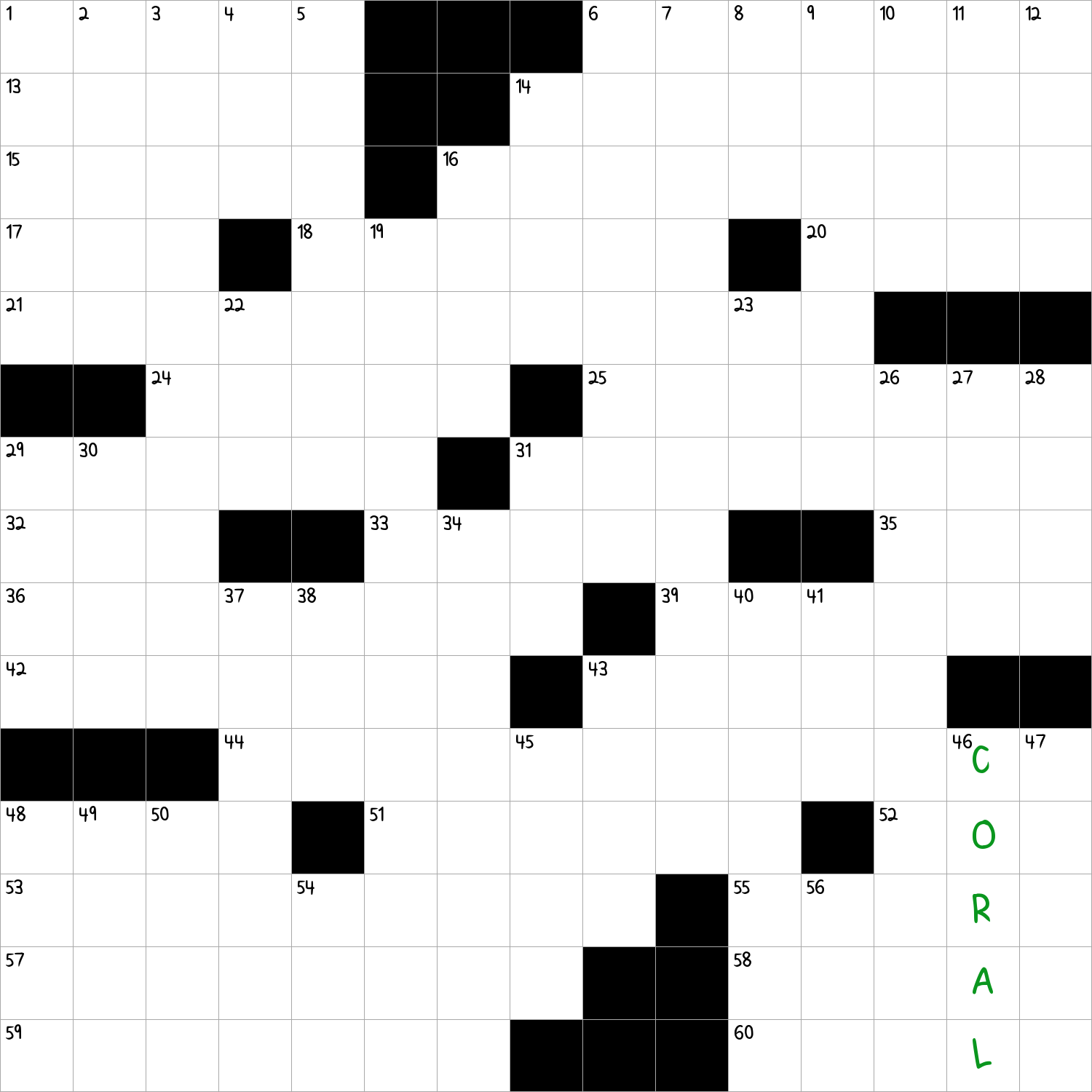 Pinkish Orange NYT Crossword Clue March 14 2025