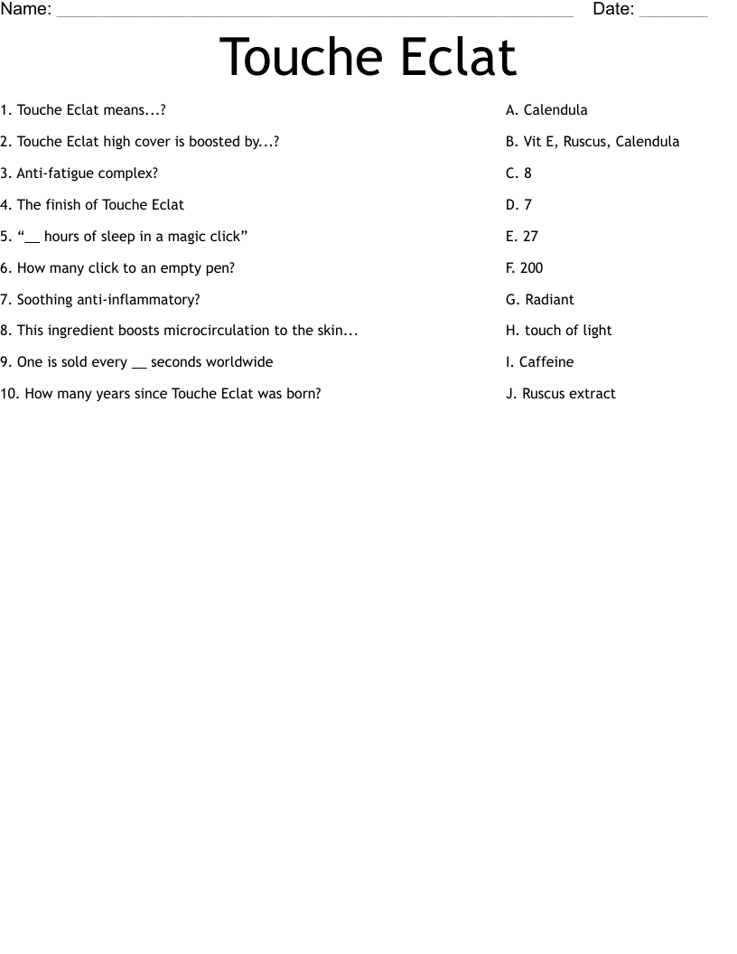 Plant Names Crossword WordMint