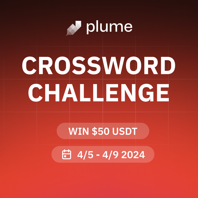 Plume Crossword Challenge Submit Your Answers To Enter The Raffle By 