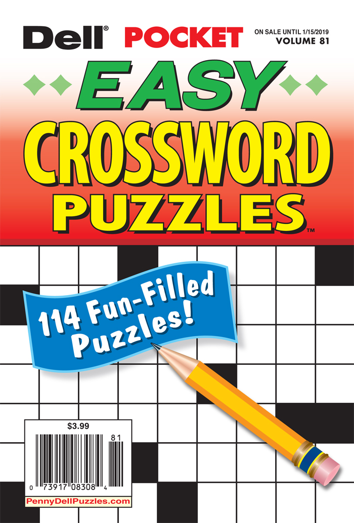 Pocket Easy Crossword Puzzles Penny Dell Puzzles