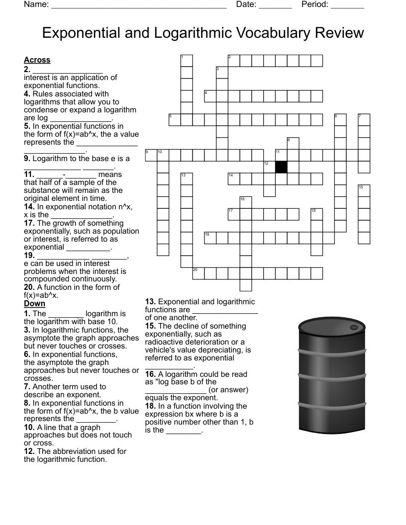 Pre Cal Graph Trig Functions Crossword WordMint Pre Cal Graph Trig Functions Crossword WordMint