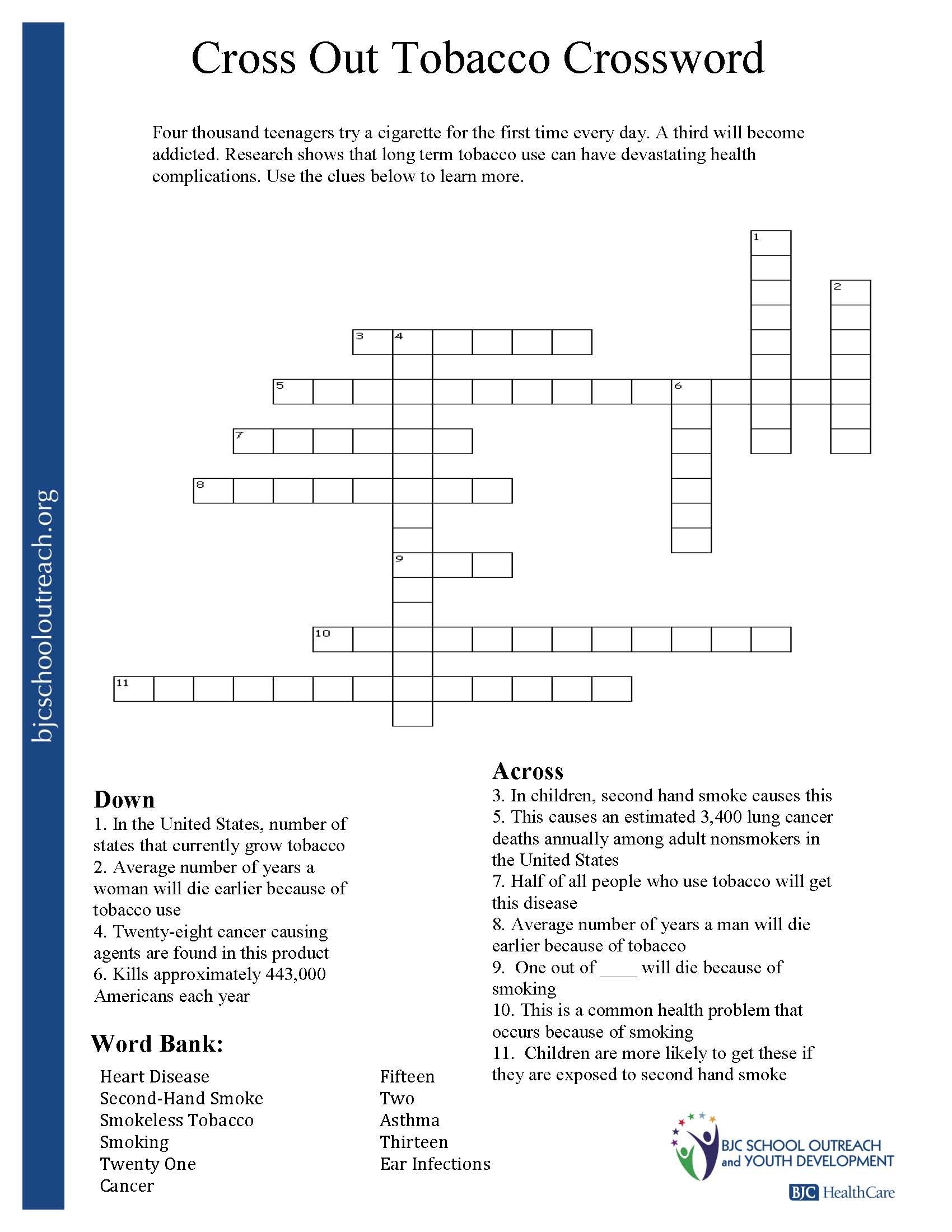 Printable Crossword Puzzle With Word Bank Printable Crossword Puzzles Printable Crossword Puzzle With Word Bank Printable Crossword Puzzles