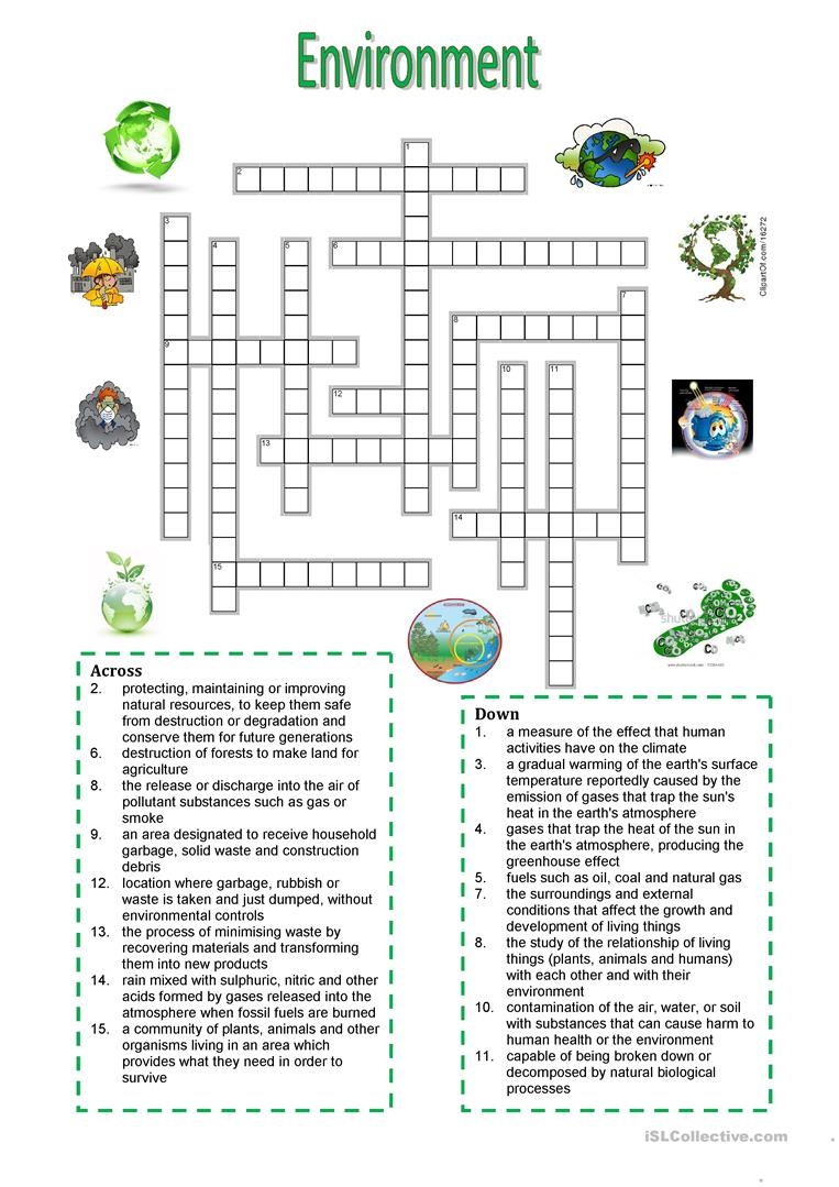 Printable ESL Crossword Puzzles Sally Crossword Puzzles