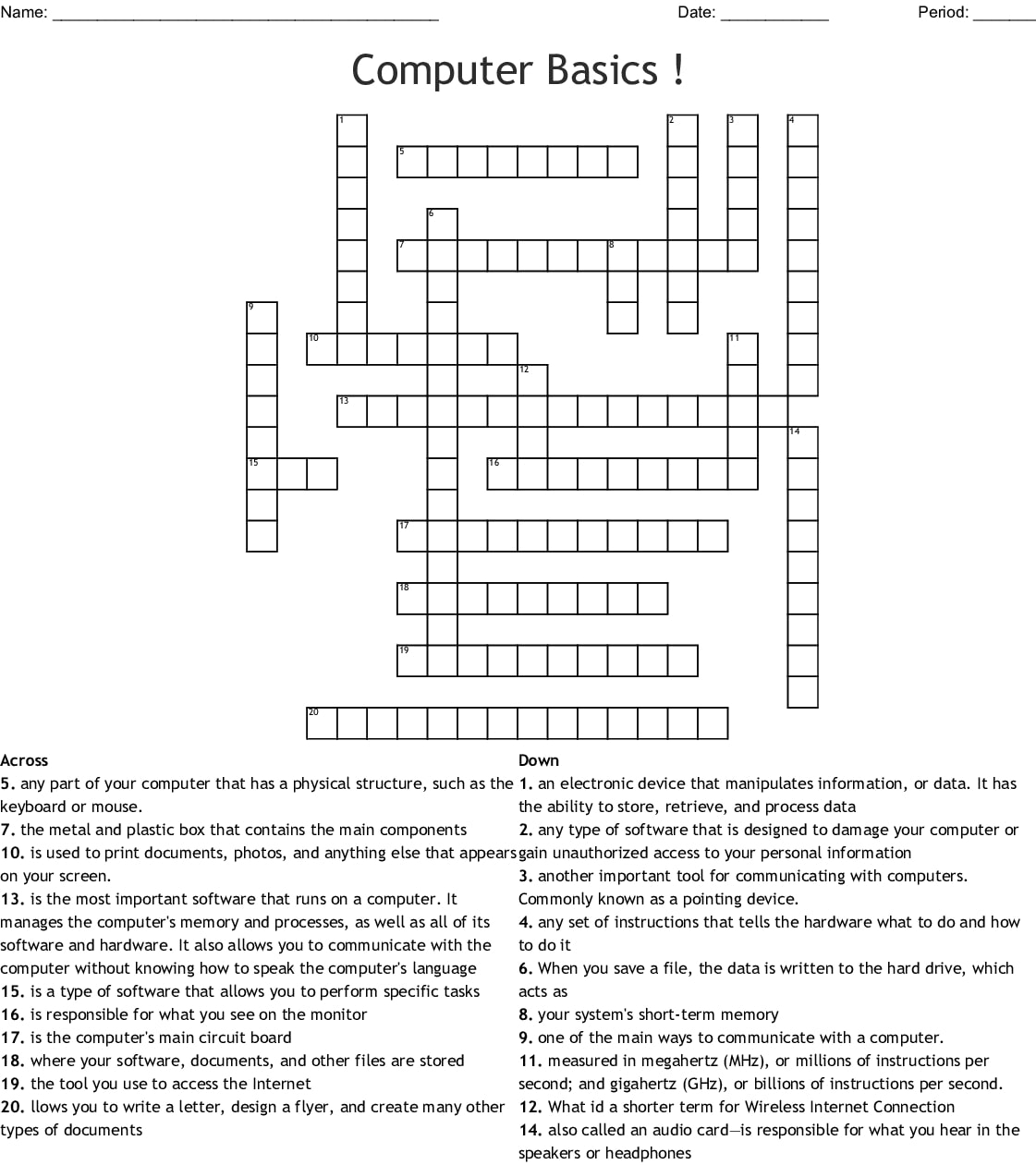 sheffer crossword puzzle answers