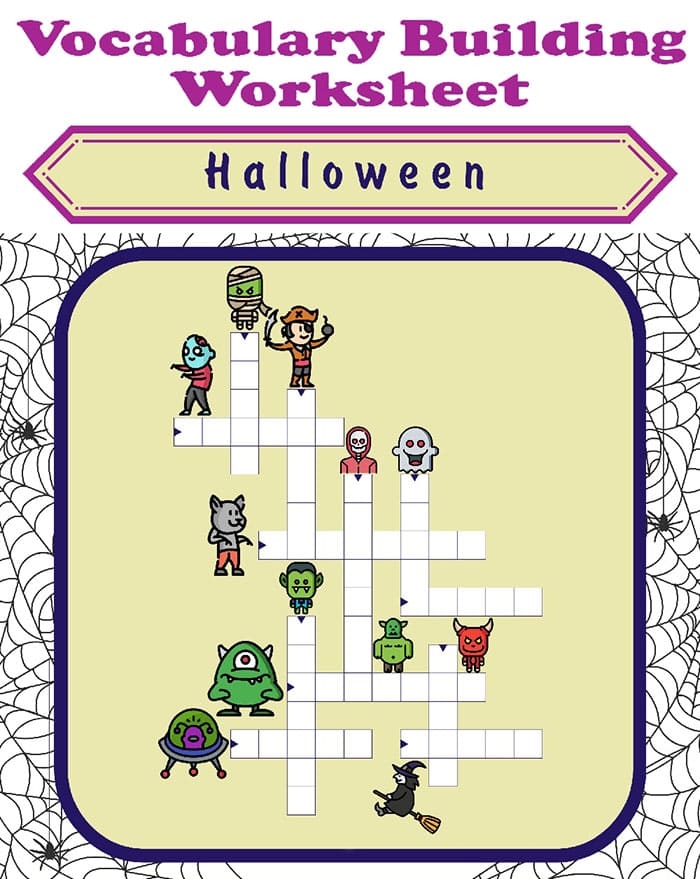 Printable Halloween Crossword Puzzle Games Free Download And Print 