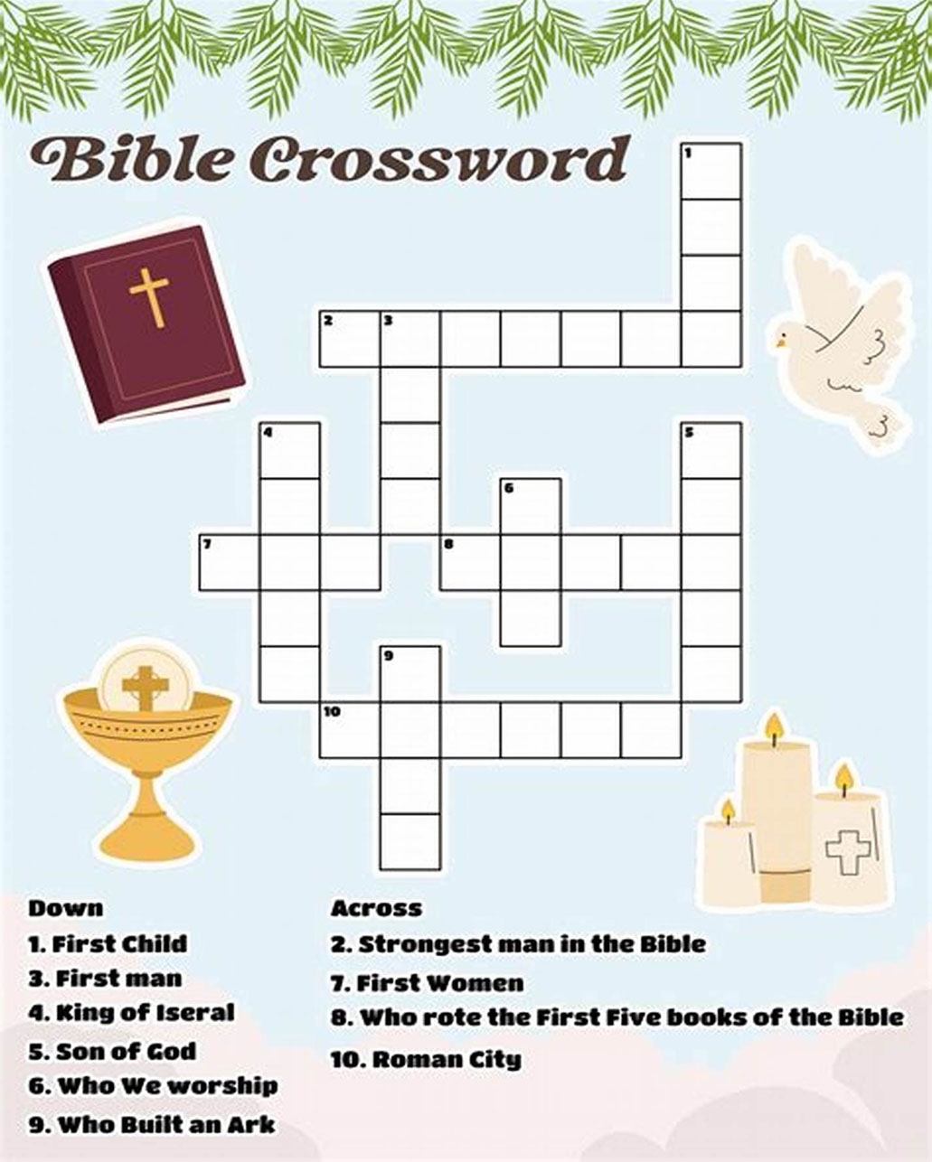 Printable Thanksgiving Crossword Puzzles PrintableLib