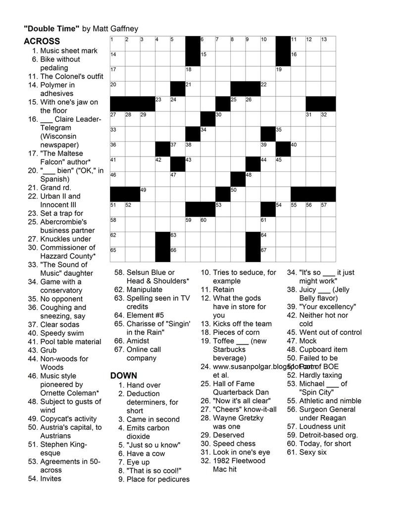 Printable Thomas Joseph Crossword Puzzles Printable Templates