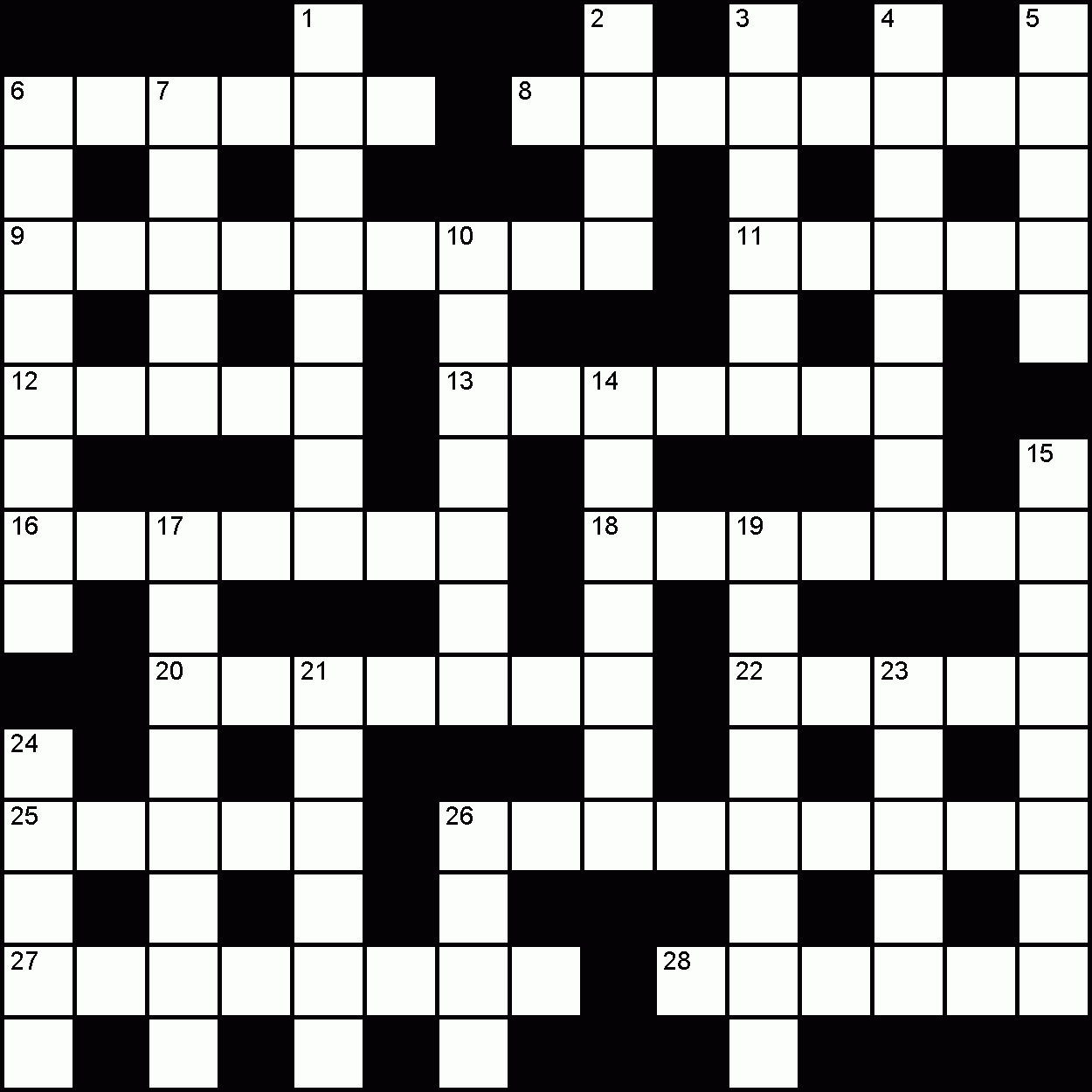 Private Eye Crossword