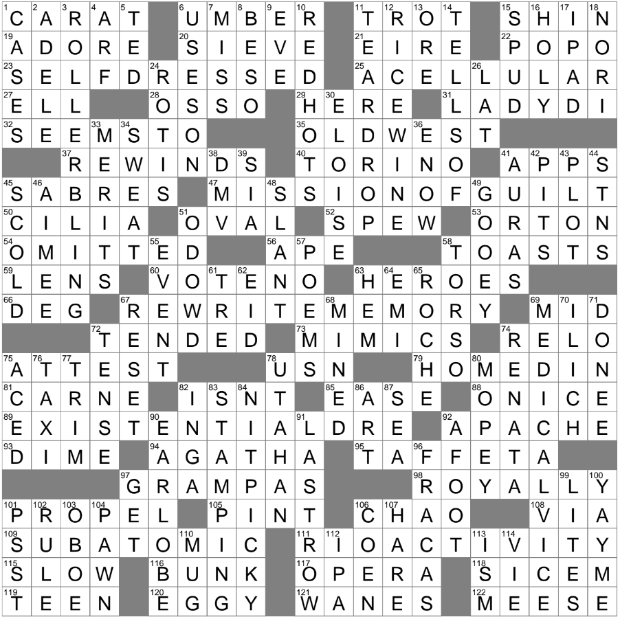 Prom Fabric Crossword Clue Archives LAXCrossword Prom Fabric Crossword Clue Archives LAXCrossword