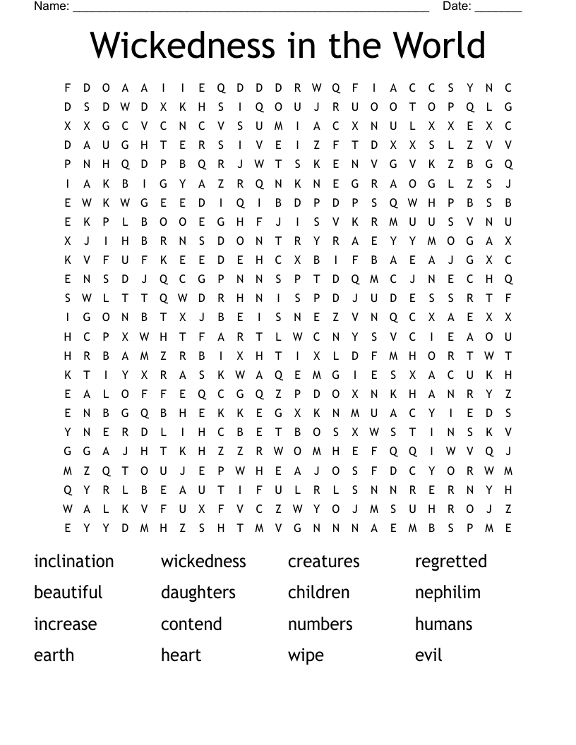 Psalms 1 27 Crossword WordMint
