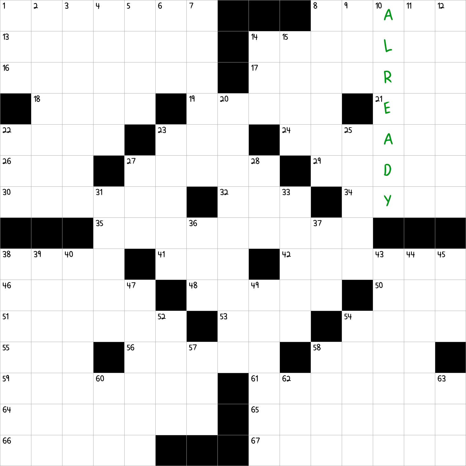  quot You 39 re Finished That Quickly quot NYT Crossword Clue November 13 2024