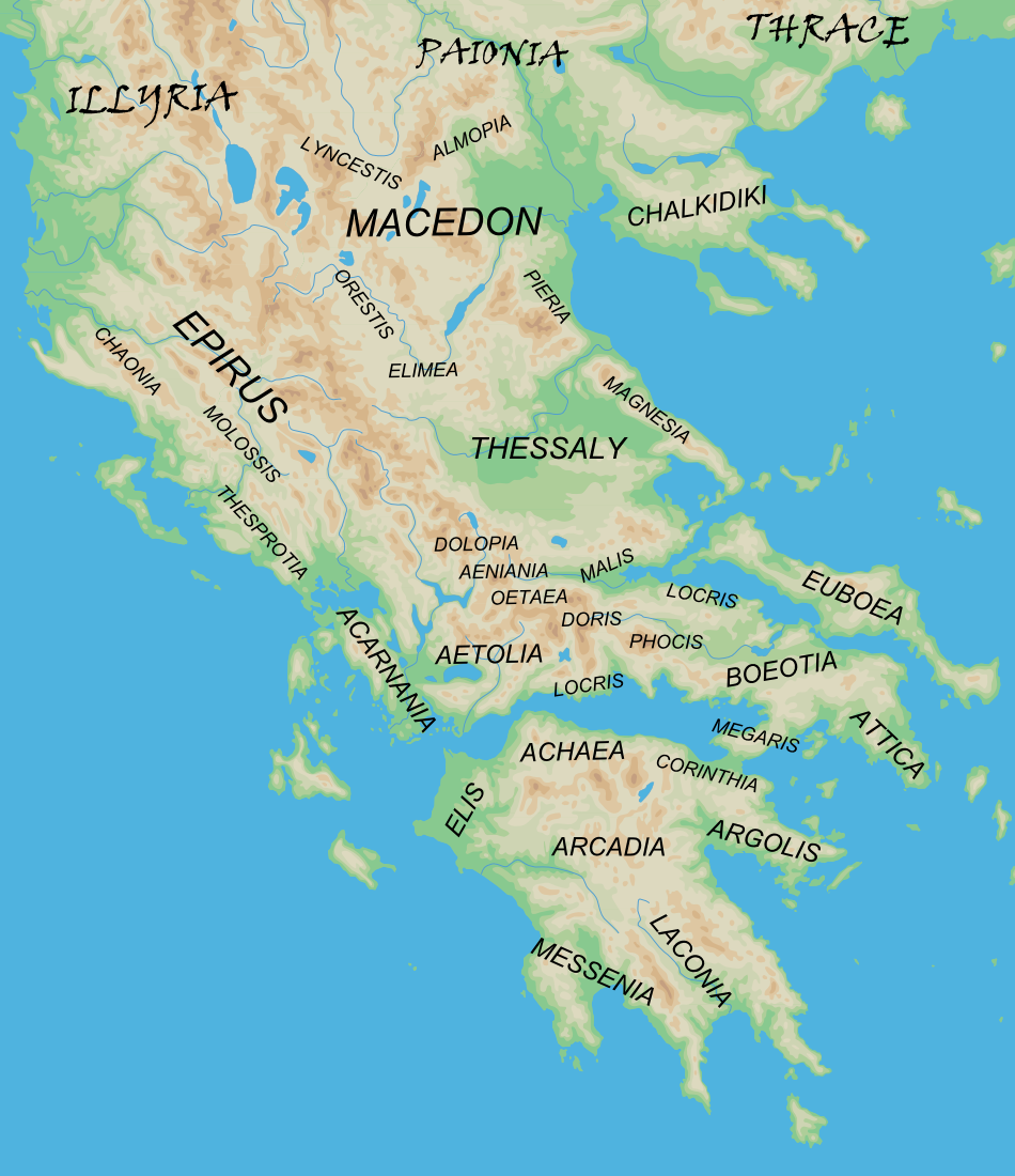 Regions Of Ancient Greece Wikipedia