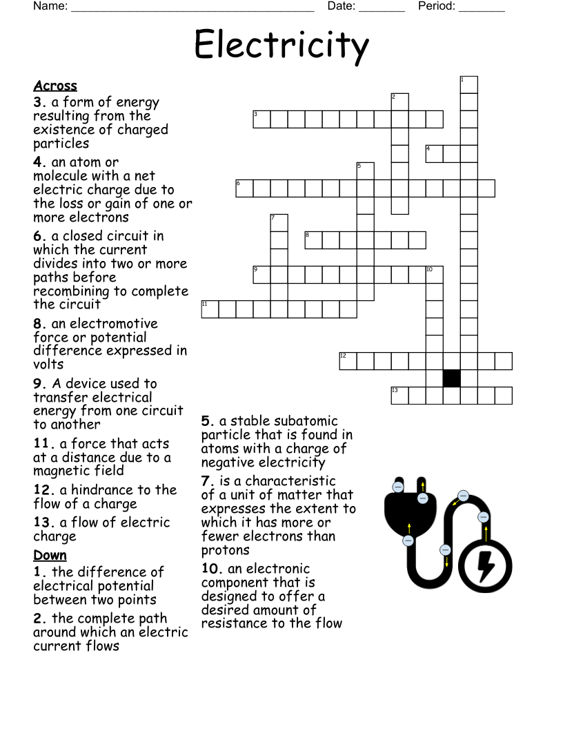 Resistance Part 2 Crossword WordMint Resistance Part 2 Crossword WordMint