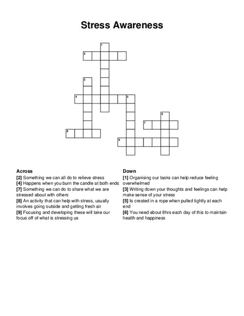 Respiratory System Crossword Puzzle