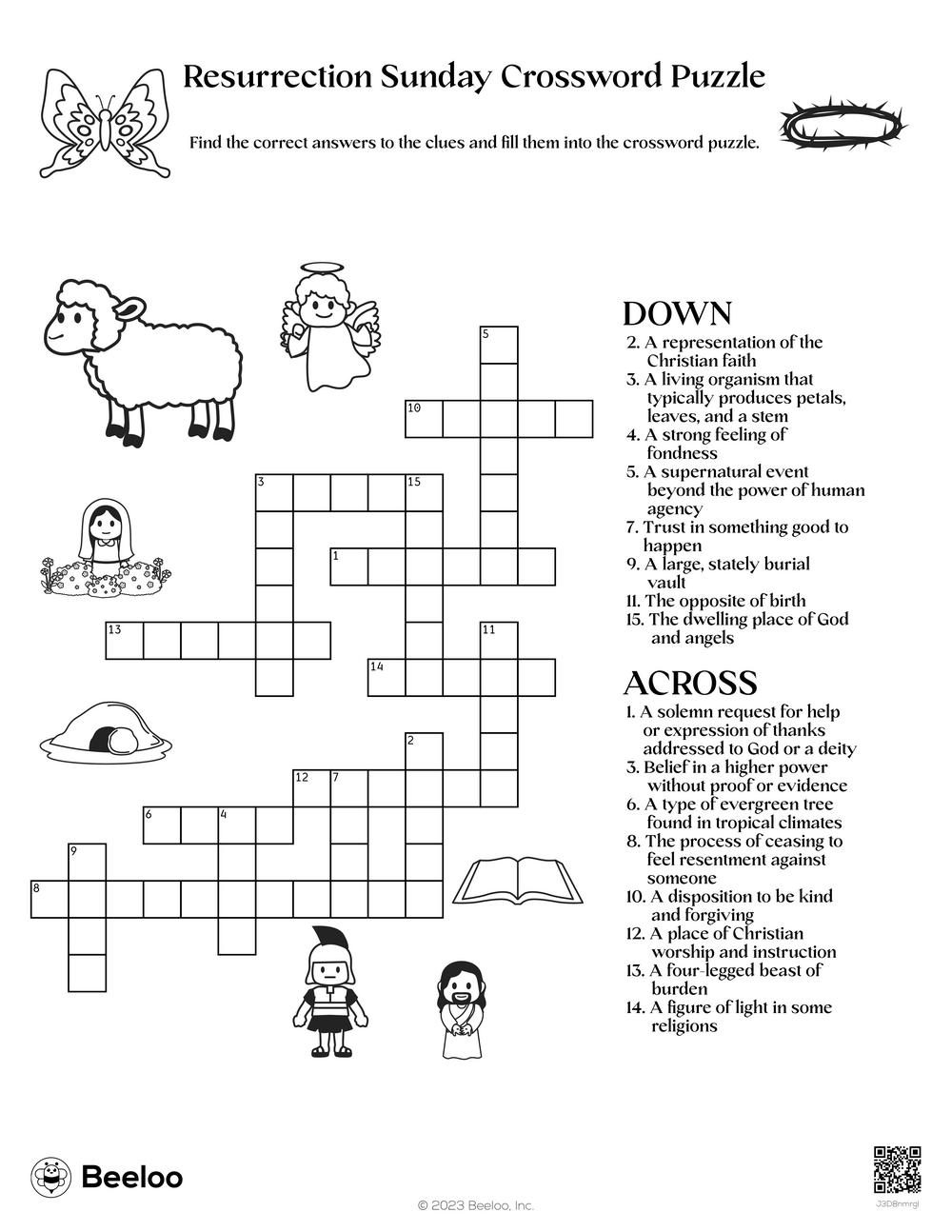 Resurrection Sunday Crossword Puzzle Beeloo Printable Crafts And Activities For Kids Resurrection Sunday Crossword Puzzle Beeloo Printable Crafts And Activities For Kids