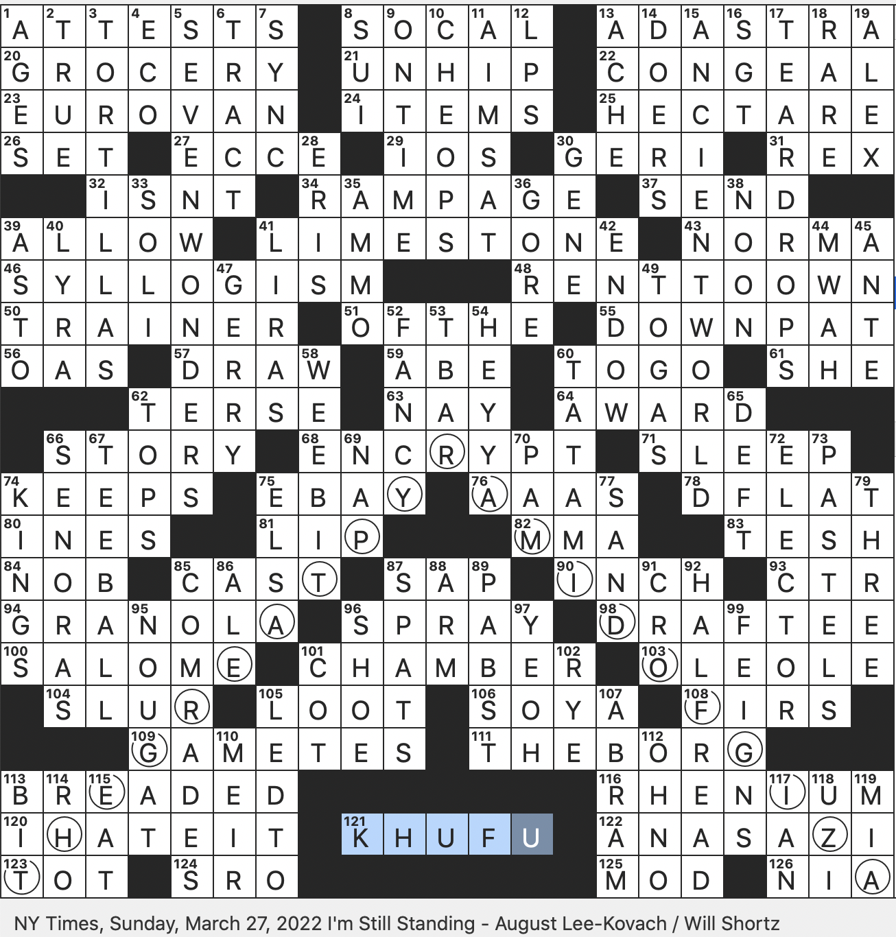 Rex Parker Does The NYT Crossword Puzzle 1990s 2000s Volkswagen Seven seater SUN 3 27 22 Bellini Opera That Takes Place In Gaul High arcing Shots In Basketball Lingo One act Oscar Wilde Play 