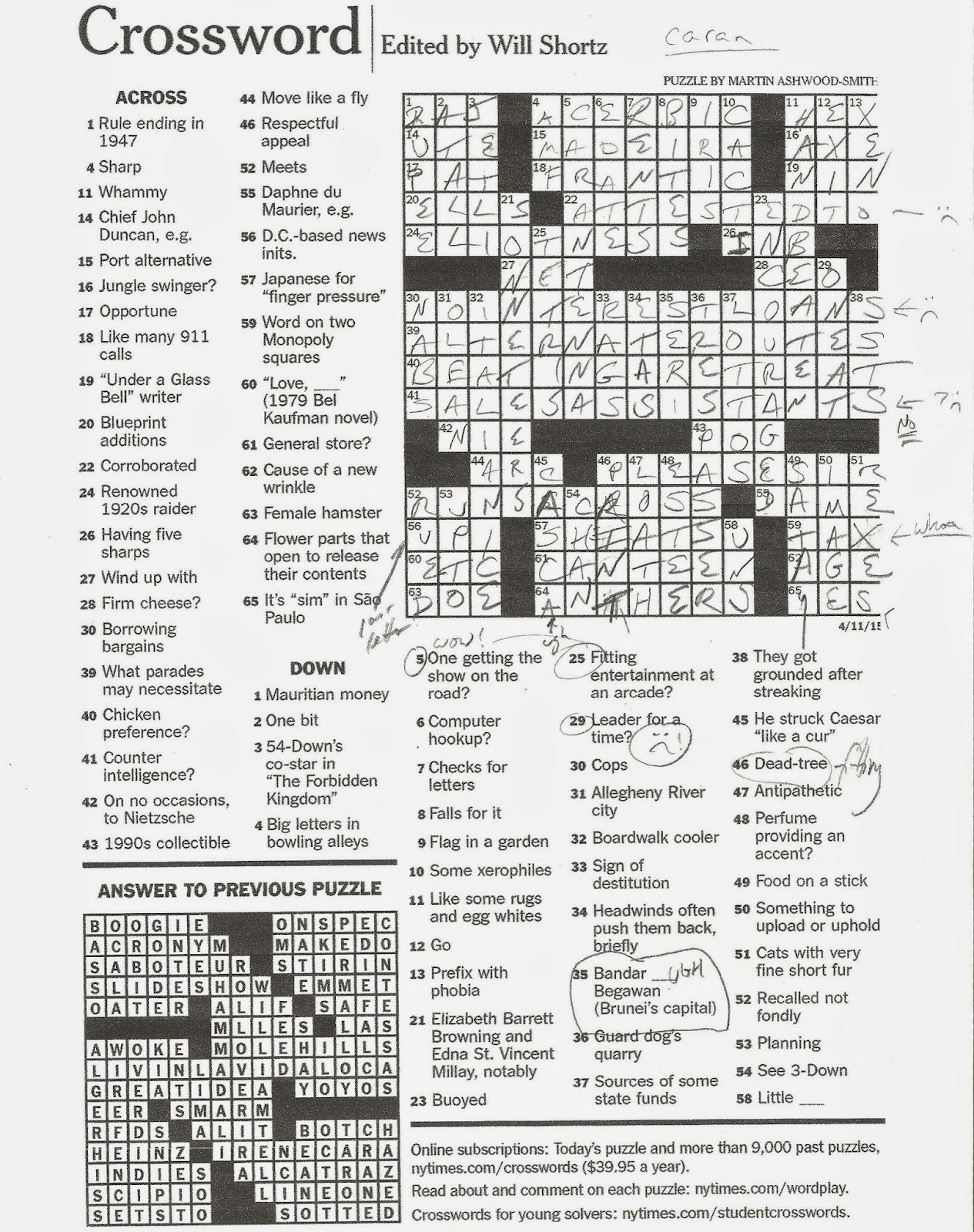 shocker nyt crossword shocker nyt crossword