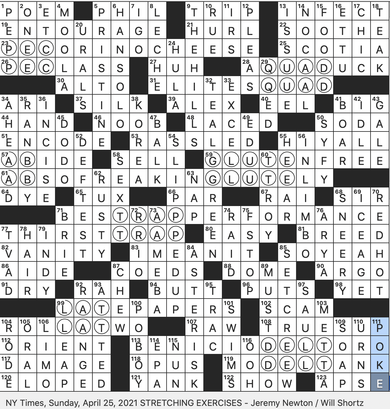 Rex Parker Does The NYT Crossword Puzzle 765 foot long Water Coaster On Disney Cruises SUN 4 25 21 Racy Selfie Posted For Likes On Social Media In Modern Lingo Onetime MTV Reality