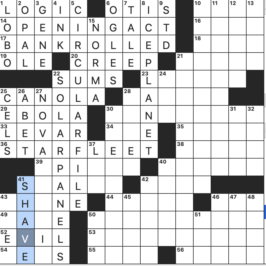Rex Parker Does The NYT Crossword Puzzle African River With A Notorious Name FRI 6 3 22 One Of Three Brothers In A Puzo Best Seller Designer Kamali Who Made Farrah