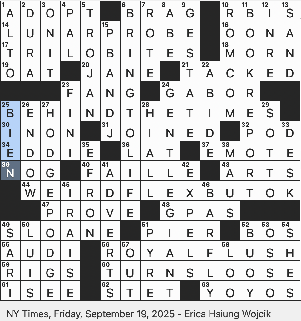 ancient crossword puzzle clue