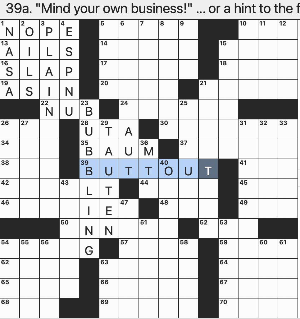Rex Parker Does The NYT Crossword Puzzle Ascetic Breakfast Selection THU 5 8 25 Muddies As Water San Bay estuary Near San Francisco Halting Speakers Noted Silver tongued Olympic