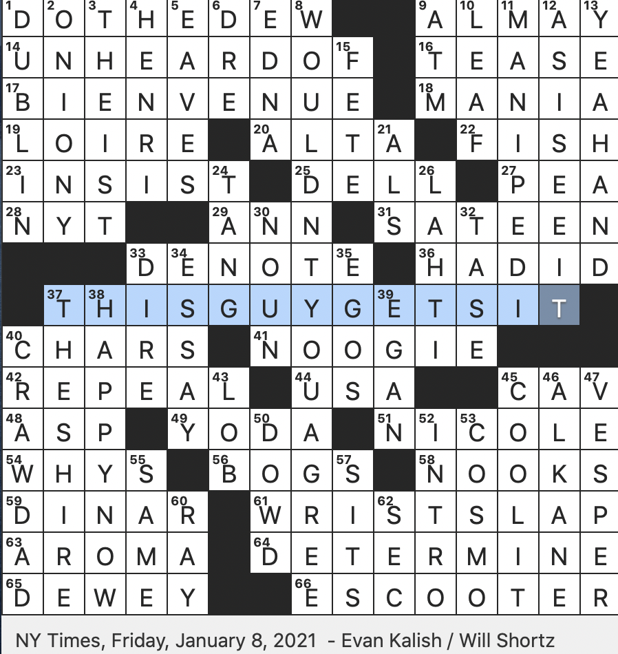 Rex Parker Does The NYT Crossword Puzzle Award winning Architect Zaha FRI 1 8 21 Chef Lewis Who Wrote The Taste Of Country Cooking Whom Grogu Resembles On The Mandalorian Home Rex Parker Does The NYT Crossword Puzzle Award winning Architect Zaha FRI 1 8 21 Chef Lewis Who Wrote The Taste Of Country Cooking Whom Grogu Resembles On The Mandalorian Home