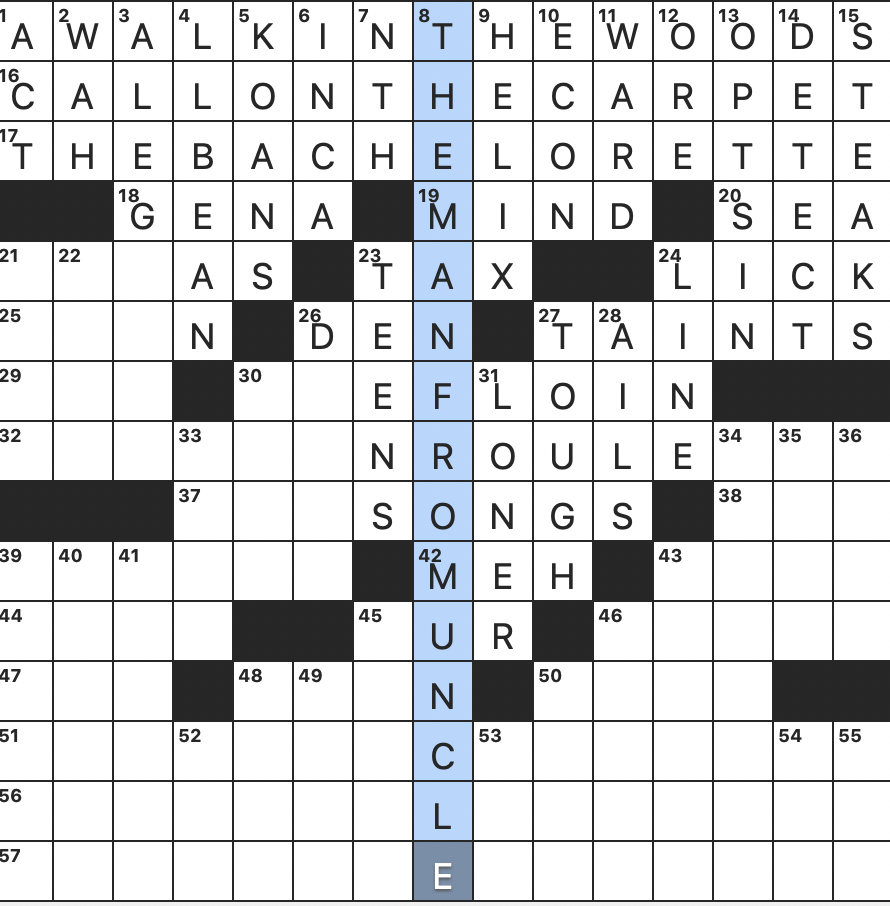 harangue crossword clue